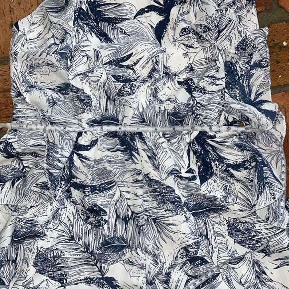 L’atiste Ruffle Romper Navy Palm - Picture 3 of 7